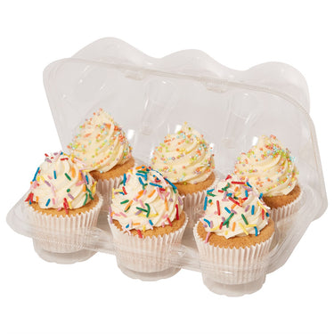 Caixa Cupcake Box 6 Cupcakes Plastico - PME